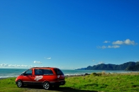 Videonauts Neuseeland Campervan Spaceship backpacking