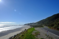 Videonauts Neuseeland Südinsel Beach Strand backpacking