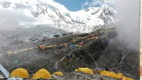 Videonauts backpacking Nepal Manaslu Circuit Manaslu Basecamp II