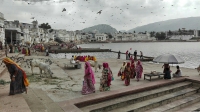 Videonauts backpacking Indien Pushkar Ghats 2