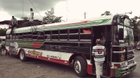 Videonauts Nicaragua chicken bus backpacking