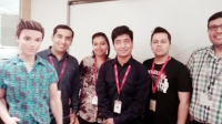 Videonauts Indien Business Trip Leatherman Team