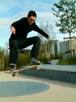 Videonauts skateboarding still rolling