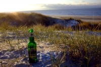 Videonauts Sylt Strand im Winter & Bier bei -2 Grad