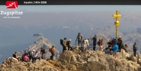 Videonauts Zugspitze Trekking über Ehrwald Webcam shot
