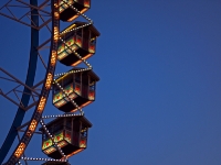 Videonauts Herbst in 50mm Festbrennweite Wiesn Riesenrad