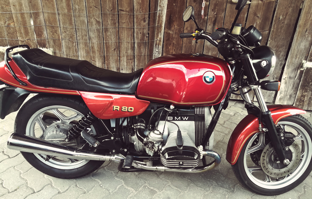 My new ride - BMW R80 (91er) 